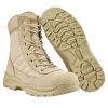 Men's Military Tactical Boots, 8 inch Combat Hiking Work Boots, Lightweight & Breathable Side Zipper Motorcycle Interceptor Trooper Boot, for Outdoor