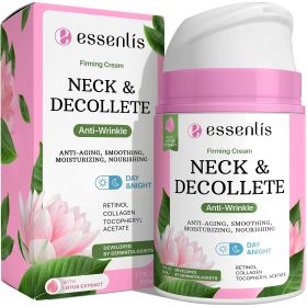 Neck Firming Cream Tightening Lifting Sagging Skin with Retinol & Collagen Hydrating Anti Aging Face Moisturizer for Women & Men Anti Wrinkle Cream f
