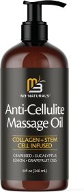 Firming Body Massage Oil with Collagen & Stem Cell ��� Helps Smooth The Appearance of Cellulite & Improve Skin Texture ��� Refreshing Aromatherapy Bo