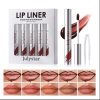 PSJ701-069M  Lipstick Tear Strip Lip Gloss, Makeup Mist Face Brush, Long-lasting Waterproof Easy-to-Color Lipline, 5-color Tear Strip Moisturizing Li