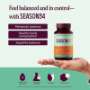 SEASON34 Metabolic Harmony | 60 Capsules, 1 Month Supply | Menopause Supplement for Energy, Satiety & Metabolic Health | Doctor-Formulated, Hormone-F