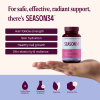 SEASON34 Menopause Beauty Blend for Women 40+ | Clinically Studied Keratin Peptides for Thinning Hair & Scalp Coverage | with Ceramides & Zinc for Sk