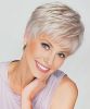 Short Wigs for White Women Platinum Blonde Pixie Cut Wigs Layered Natural Looking Synthetic Hair Wigs for Women