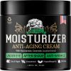 All In One Mens Face Moisturizer Cream After Shave Lotion for Men Anti Aging Cream with Vitamin B E Collagen Aloe Vera Organic Day Night Skin Care 1.