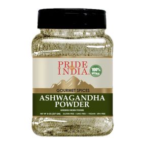Pride of India ��� Natural Ashwagandha Root Ground ��� Health Benefits ��� Good for Energy Level/Body Functions ��� No Gluten/ Additives ��� Easy To