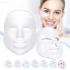 Light Therapy LED Face Mask 7 Color 149 Leds Photon Face Mask Beauty Photon Mask for Face Skin Rejuvenation Facial Skin Treatment Anti-Aging Anti Acn