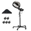 Professional Hair Steamer for Deep Conditioning, 11.81-inch Hooded Ionic Hair Steamer with 2 Modes, Height-Adjustable Standing Hair Steamer with Time