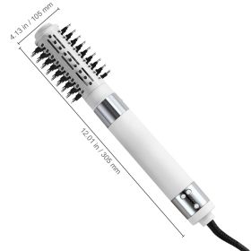 Hair Dryer Styler, Ionic Hair Dryer Brush, 110,000RPM High-Speed Hot Air Styler with Brushless Motor, Oval & Paddle Brush, Blow Dryer Brush Styling T