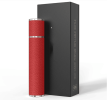 PSXCYB010red  10ml luxury perfume bottle, portable perfume bottle, magnetic suction leather leak-proof Refillable perfume bottle cologne spray, trave