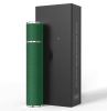 PSXCYB010green   10ml luxury perfume bottle, portable perfume bottle, magnetic suction leather leak-proof Refillable perfume bottle cologne spray, tr