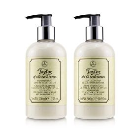 TAYLOR OF OLD BOND STREET - Sandalwood Luxury Moisturiser Duo Pack  2x300ml/10.5oz