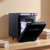 Hot Towel Warmer, 1.1 gal Small Towel Warmer Cabinet with Clip & Stainless Steel Rack, Holds up 8-12 Towels, Portable All-Round Heating Cabinet for S