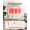 Hot Towel Warmer, 1.1 gal Small Towel Steamer with Clip & Indicator, Holds 12-15 Towels, Portable Facial Warmer Quickly Heats Up in 5 Minutes, for Sp