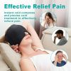 Migraine Relief Hat Gel Hot Cold Therapy Ice cap 360�� Pain Mask Gel Release Pressure Head Massager Relax Pain Pack Eye Masks with Free Gift
