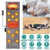 Full Body Massage Mat with Heat 10 Neck Shiatsu Kneading Massage Heads, Multifunctional Electric Heated Massage Chair Back Pad for Back Lumbar Leg Pa