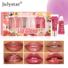 PSJ701-063M  Doudou Lip Color Moisturizing and Fruity Lip Gloss 6-Sided Tube Doudou Lip Color Soft Velvet Lip Gloss Texture Lasts 24 Hours Single Uni