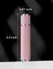 PSXCYB010pink  10ml luxury perfume bottle, portable perfume bottle, magnetic suction leather leak-proof Refillable perfume bottle cologne spray, trav