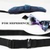 Men Bow Tie Vintage Bow Tie Polyester Neckties Black/White Splash-ink Handmade