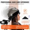 Professional Hair Steamer for Deep Conditioning, 11.81-inch Hooded Ionic Hair Steamer with 2 Modes, Height-Adjustable Standing Hair Steamer with Time