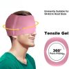 Gel Migraine Relief Cap 360�� Hot Cold Headache Ice Hat Reusable Stress Pressure Mask Cold Therapy Head Wrap for Tension Headache Relief, Sinus Press