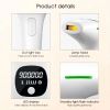 IPL Hair Removal 3 in 1 Permanent Painless Epilator 900,000 Flashes and 5 Energy Gears Laser Hair Remover Electric Epilator with Touch LCD for Body,