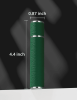 PSXCYB010green   10ml luxury perfume bottle, portable perfume bottle, magnetic suction leather leak-proof Refillable perfume bottle cologne spray, tr