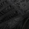 BlueSpace Wigs 28" Women Girls Long Curly Hair Heat Resistant Fiber With Free Wig Cap Halloween Party Cosplay Costume Anime Wigs,(black) 1 Pack