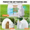 Spray Paint Shelter, 60 x 60 x 70 in Pop-Up Portable Spray Paint Tent with Built-In Floor, Exhaust Window and Storage Bag, Foldable Paint Booth for F