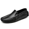 Men's fashion casual bean shoes trend with a slip-on loafers loafers men's fashion shoes