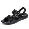 Men's sandals Summer new super soft massage slippers wear fashion casual large size dual-purpose men's beach shoes