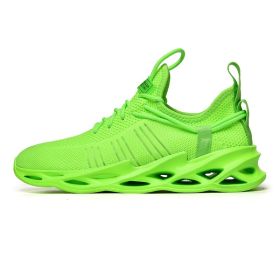 Women and Men Sneakers Breathable Running Shoes Outdoor Sport Fashion Comfortable Casual Couples Gym Mens Shoes Zapatos De Mujer (Shoe Size: 36, Color: G157 Green)