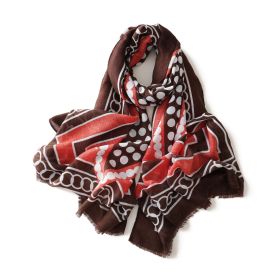 Podot scarf in autumn and winter; light; 70 * 200 sunshade; sunscreen; shawl; scarf; no need for long scarf; wholesale (colour: red, Length (CM): 85*170cm)
