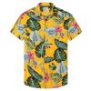 Men's Fashion Printed Shirts Casual Trendy T-Shirts Short Sleeve Lapel Hawaiian Style Shirts03
