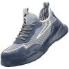 JIEFU Men Work shoes; Steel Toe Shoes; men sneaker; Lightweight Breathable Mesh Slip Resistant Work Shoes Comfortable Indestructible Construction Sho