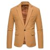 Mens Blazer Two Button Slim Fit Blazer