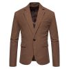 Mens Blazer Two Button Slim Fit Blazer