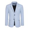 Men's Casual Blazer Jacket 2 Button Lightweight Jackets