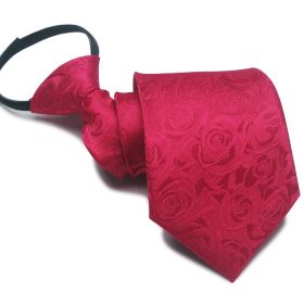 Classic Men's Silk Tie Necktie Woven JACQUARD Neck Ties (Color: Color 5)