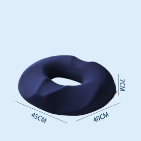 Pillow for Tailbone Pain Relief Cushion;  Hemorrhoid Pillows for Sitting for man ;   Butt Seat Cushion;  Back;  Coccyx;  Sciatica;  Post Natal;  Afte (Color: Deep Blue)