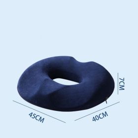 Pillow for Tailbone Pain Relief Cushion;  Hemorrhoid Pillows for Sitting for man ;   Butt Seat Cushion;  Back;  Coccyx;  Sciatica;  Post Natal;  Afte (Color: Blue)