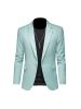 Mens Blazers Slim Fit Business Casual Men Suit Jacket