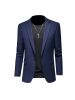 Mens Blazers Slim Fit Business Casual Men Suit Jacket