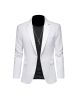 Mens Blazers Slim Fit Business Casual Men Suit Jacket