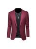 Mens Blazers Slim Fit Business Casual Men Suit Jacket