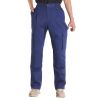 FR Pants for Men, 9 oz 100% Cotton, Flame-Resistant Cargo Pants with Multi-Pockets and Elastic Waist, Reinforced Tear-proof Stitching, Ideal for Weld