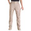 FR Pants for Men, 9 oz 100% Cotton, Flame-Resistant Cargo Pants with Multi-Pockets and Elastic Waist, Reinforced Tear-proof Stitching, Ideal for Weld