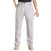 FR Pants for Men, 9 oz 100% Cotton, Flame-Resistant Cargo Pants with Multi-Pockets and Elastic Waist, Reinforced Tear-proof Stitching, Ideal for Weld