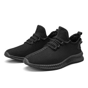 Running Shoes Sneakers Casual Men's Outdoor Athletic Jogging Sports Tennis Gym (Color: BLACK, size: US 12 / EU 46)