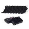 Men's Bamboo Low Cut Ankle Socks Odor Free Breathable 8 Pairs with