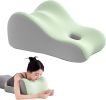 Intimacy Support Wedge Pillow for Couples, Memory Foam Positioning Cushion for Back, Neck & Waist Pain Relief with Washable Cover, Portable Design fo